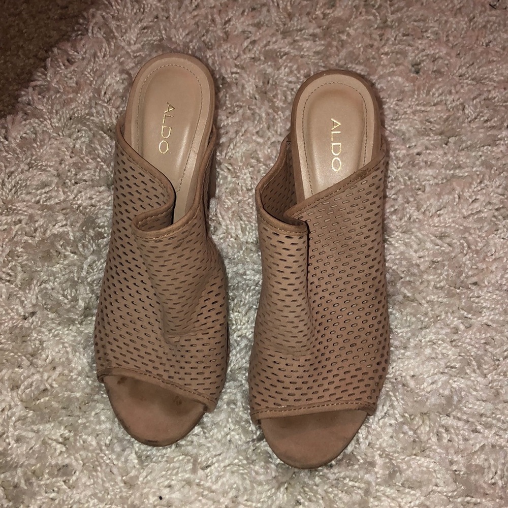 Aldo wedges/booties